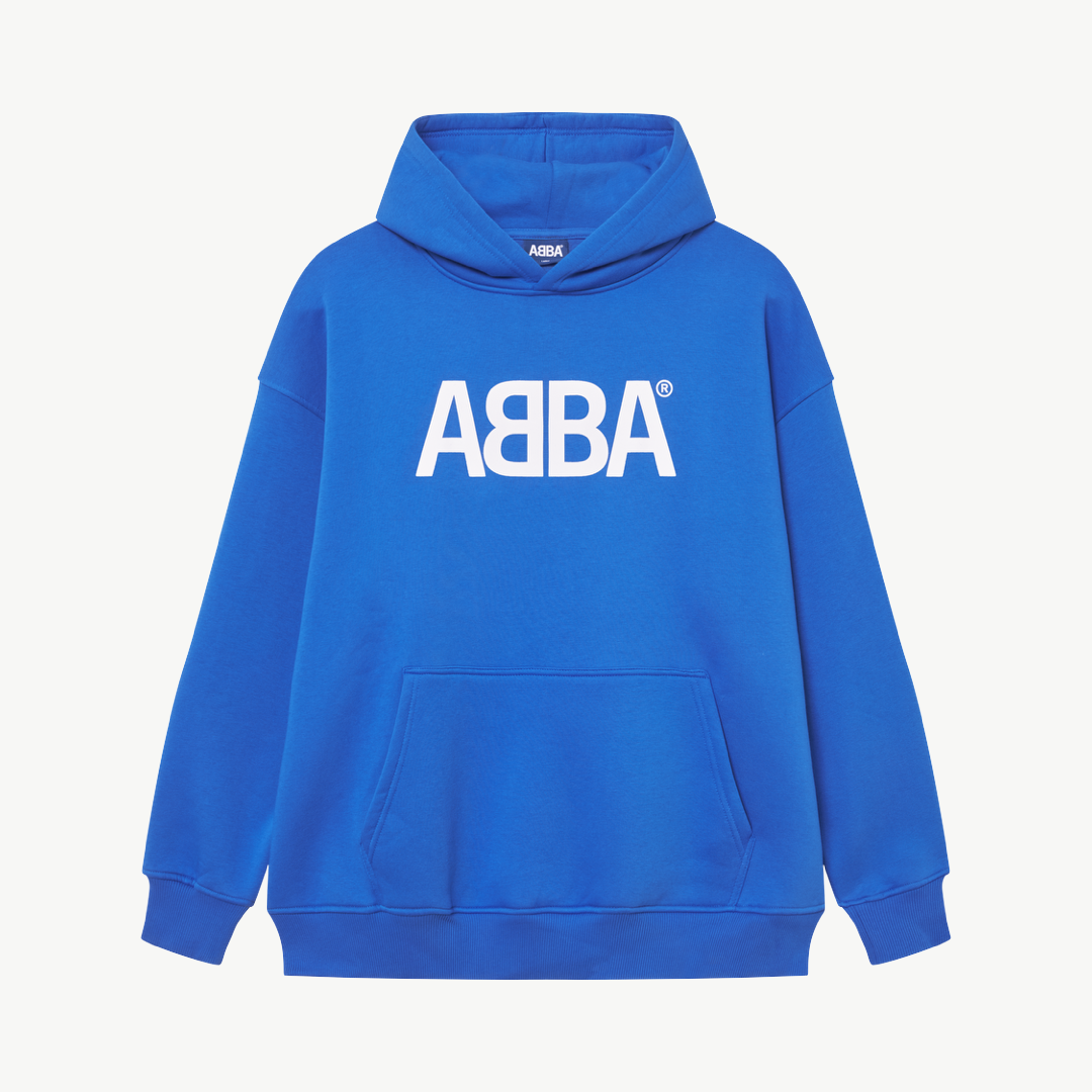 ABBA Blue Boxy Hoodie