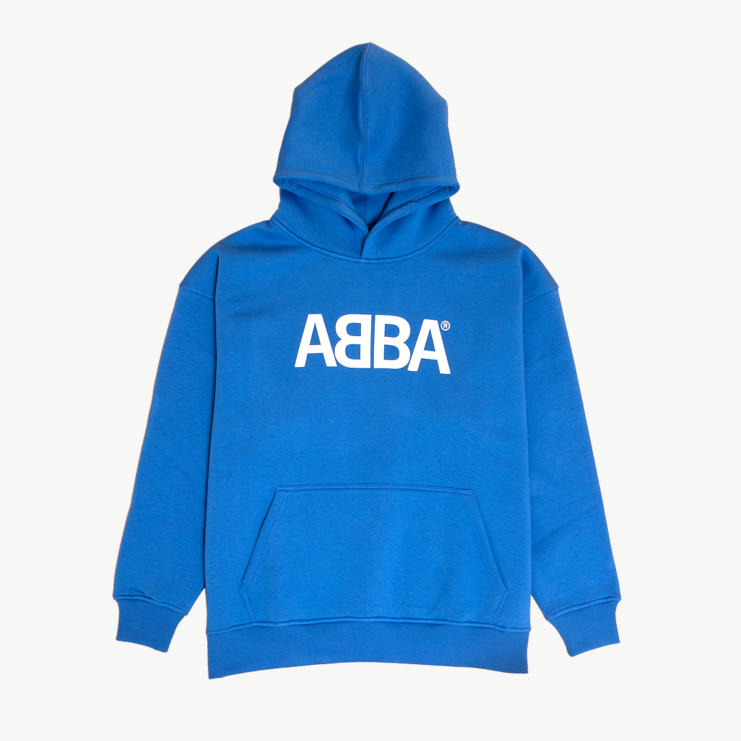 ABBA Blue Boxy Hoodie