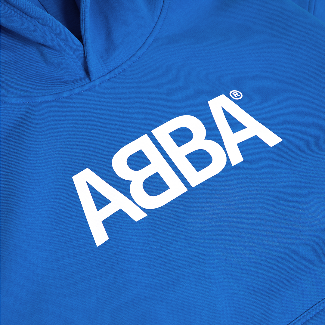 ABBA Blue Boxy Hoodie