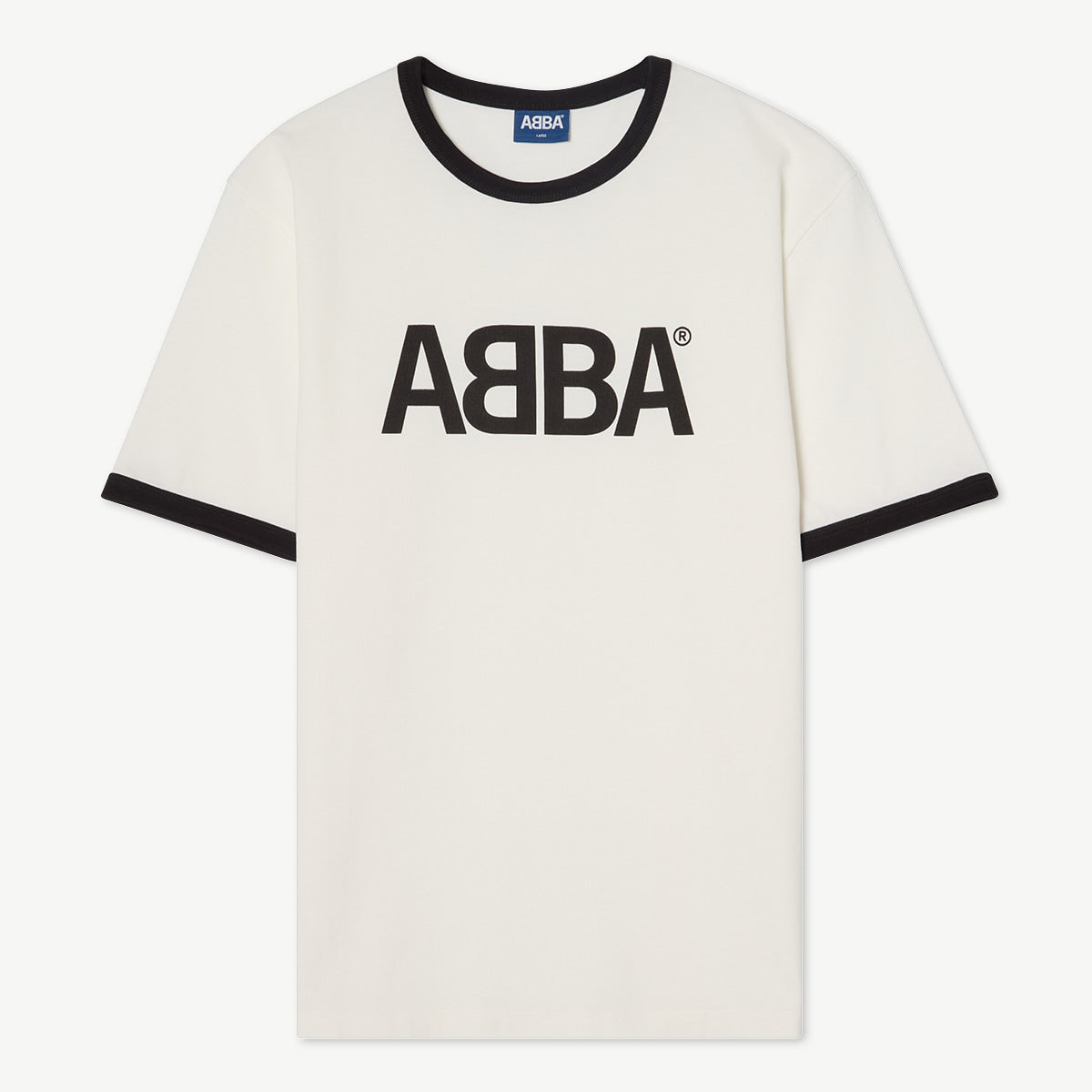 ABBA Ringer T-shirt (Black/White)
