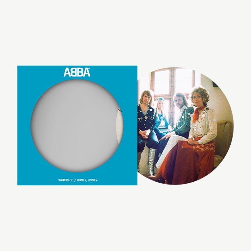 WATERLOO (SWEDISH) / HONEY, HONEY (SWEDISH): 7" PICTURE DISC VINYL