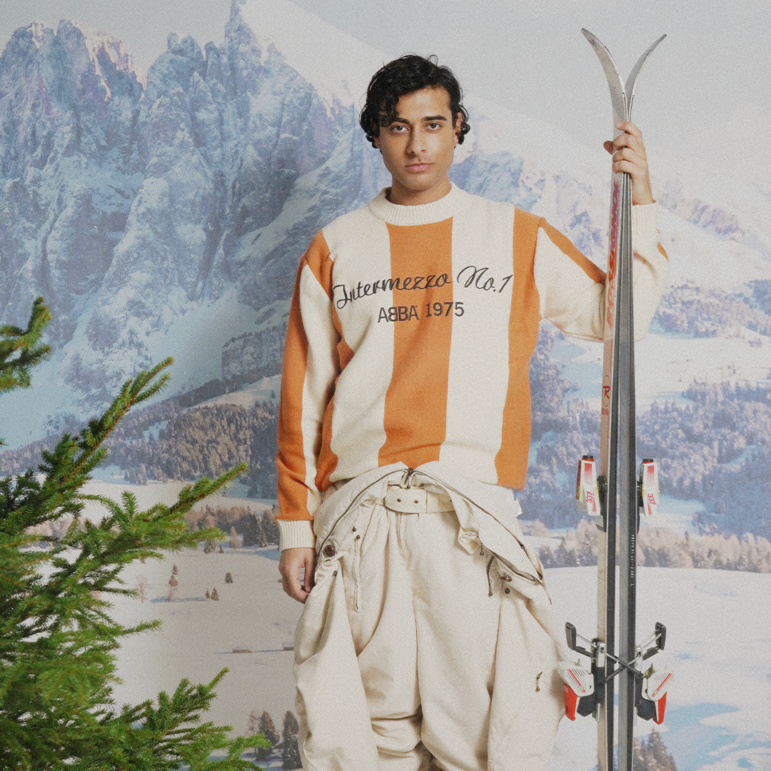 Knitted ‘Intermezzo No.1’ Striped Sweater