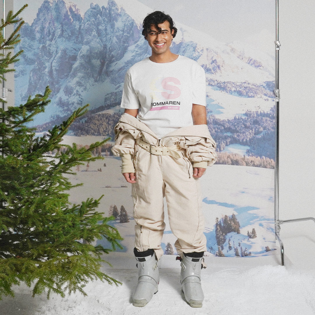 Ledin Sommaren Är Kort T-shirt